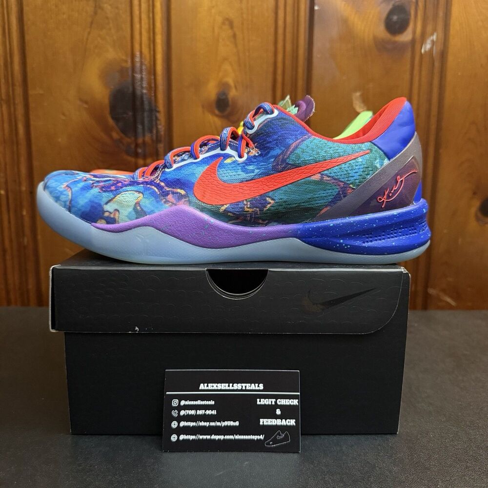 Nike Kobe 8 Protro What The ? 2025 Release Size 9.5 Men (HM9621-900) Mismatch